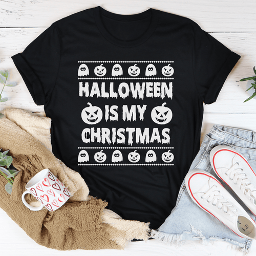 Halloween Is My Christmas Tee-0
