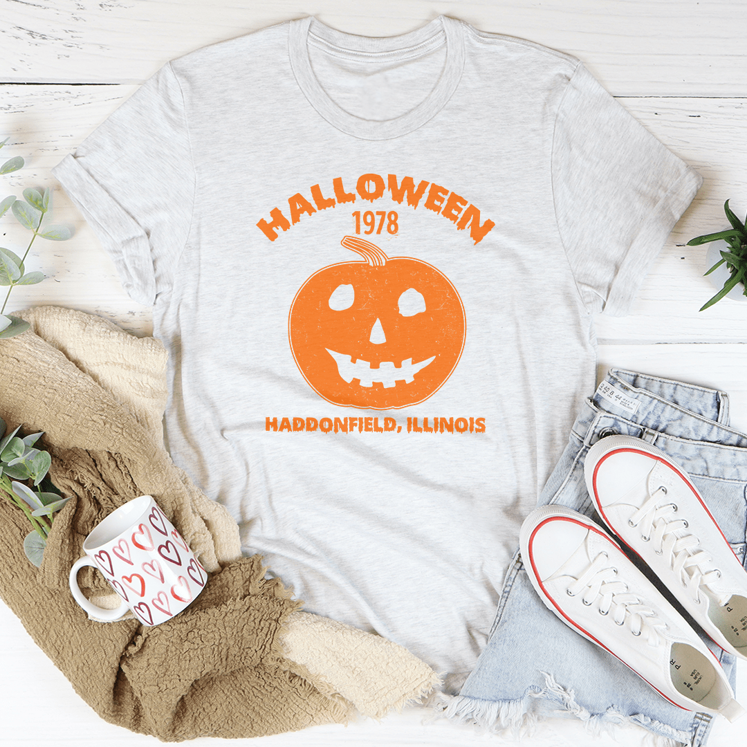 Halloween Pumpkin Tee Unisex Soft Cotton Comfort Fit Premium Print Vibrant Design Bella Canvas
