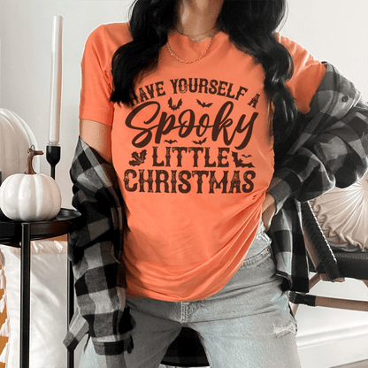 Have Yourself A Spooky Little Christmas Tee-3
