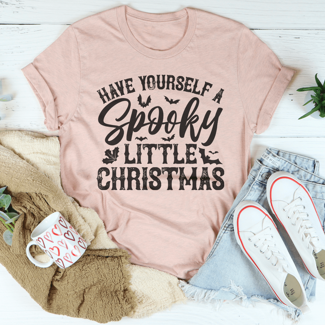 Have Yourself A Spooky Little Christmas Tee-2