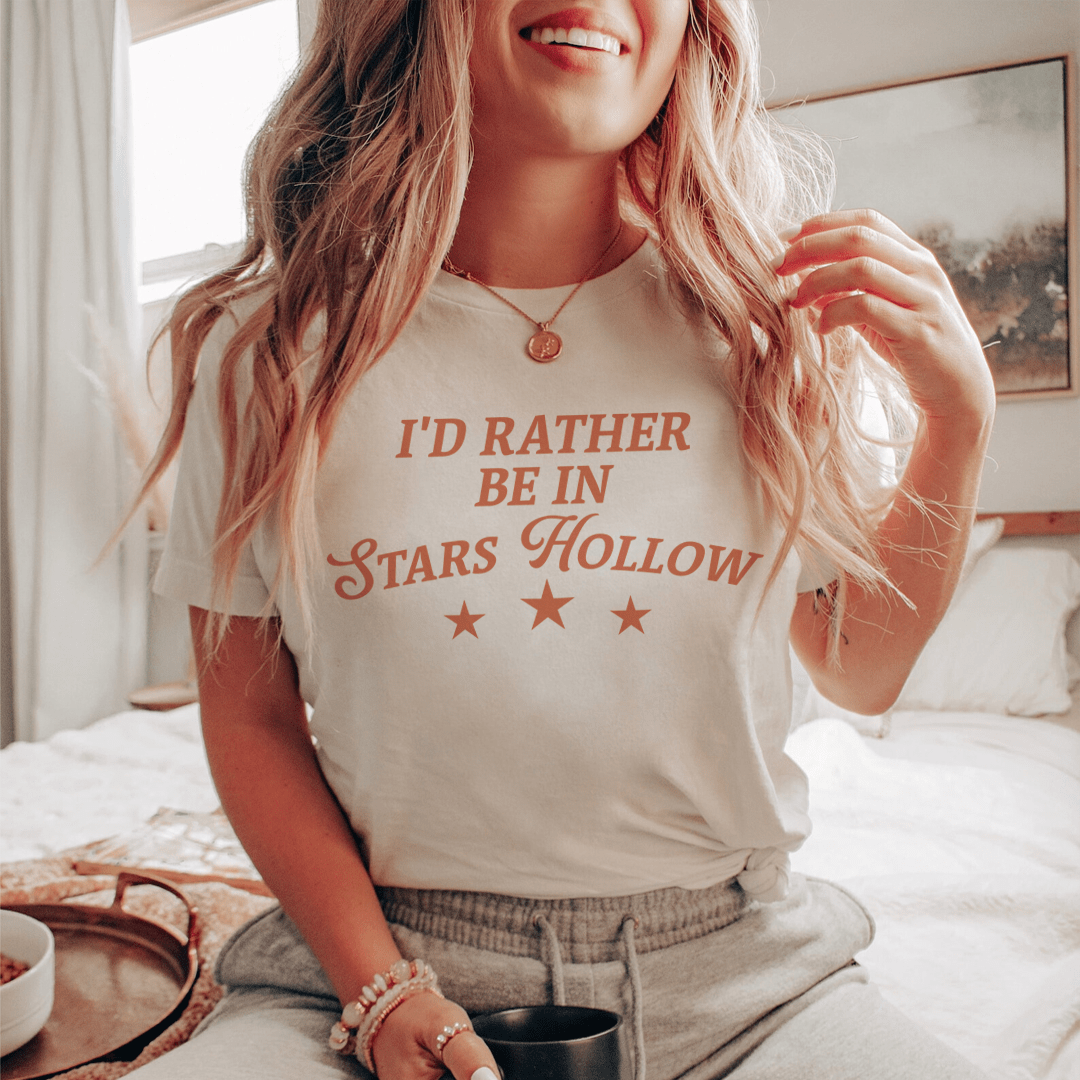 Stars Hollow Tee For Gilmore Girls Fans Unisex Soft Cotton Comfort Premium Print