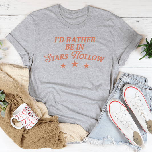 Stars Hollow Tee For Gilmore Girls Fans Unisex Soft Cotton Comfort Premium Print