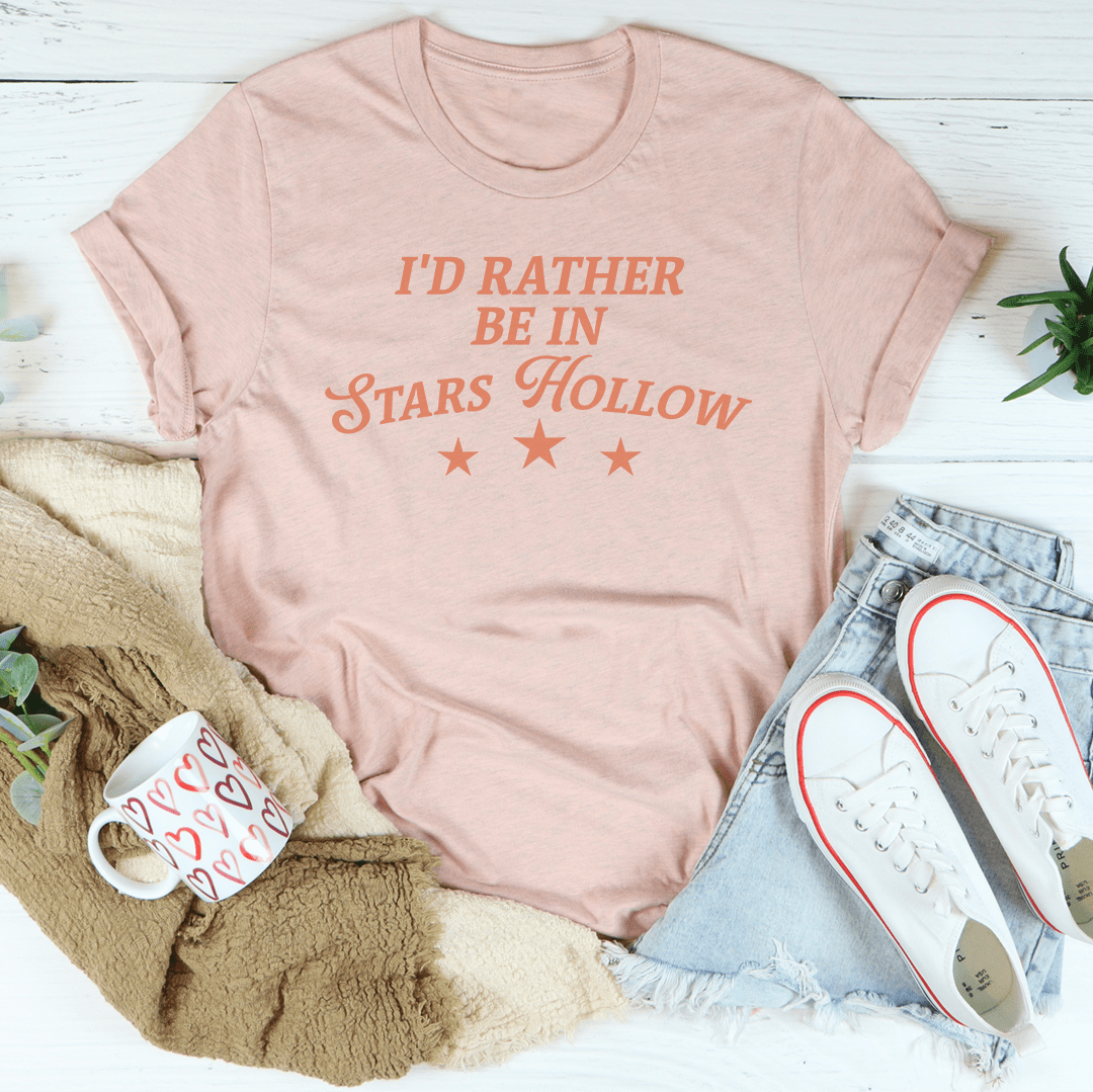Stars Hollow Tee For Gilmore Girls Fans Unisex Soft Cotton Comfort Premium Print