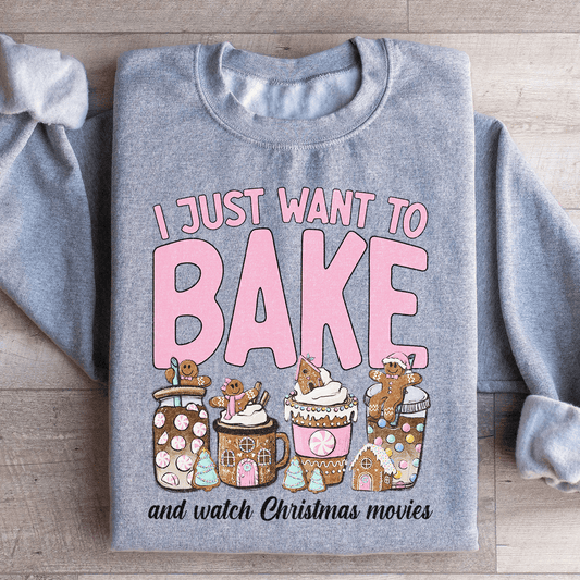 I Just Want To Bake And Watch Christmas Movies-0