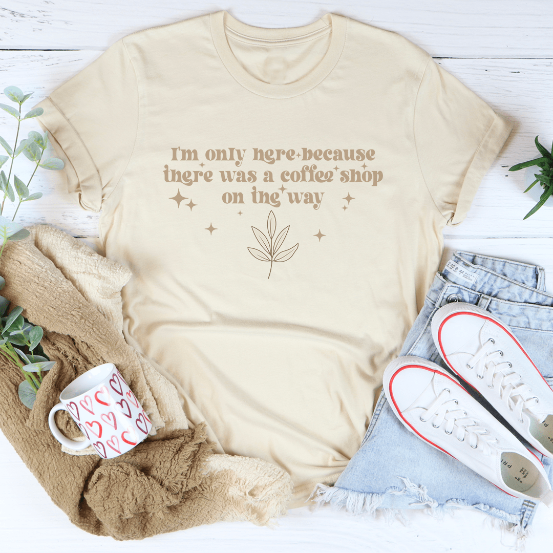 Coffee Shop Tee Premium Comfort For Coffee Lovers Airlume Cotton Everyday Unisex Retail Fit