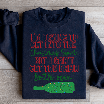 I'm Trying To Get Into The Christmas Spirit Sweatshirt-1