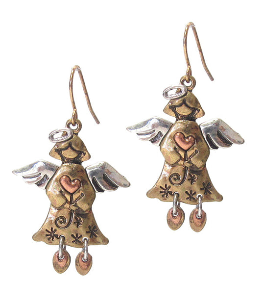 ANGEL EARRING - CHRISTMAS THEME-0