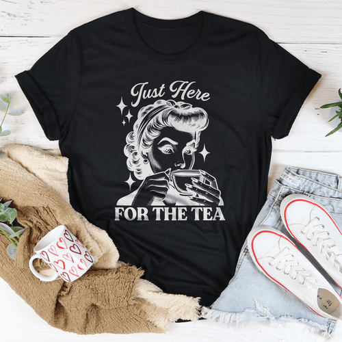 Tea Lovers Tee Premium Unisex Cotton Shirt With Soft Comfort And Durable Print For Tea Enthusiasts