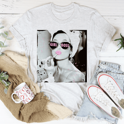 Lipstick Girl Boss Tee-1
