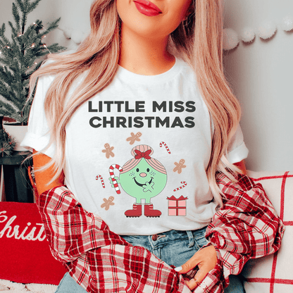 Little Miss Christmas T-Shirt-1