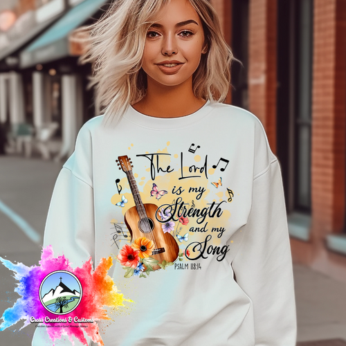 Christian-The Lord is my strength-Sweatshirt-0