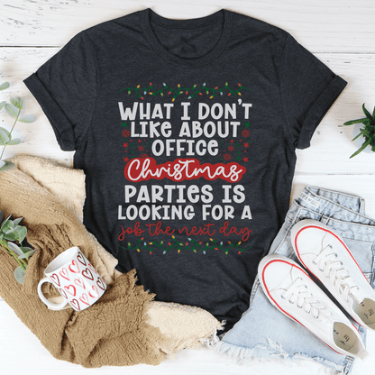 Office Christmas Parties Tee-1