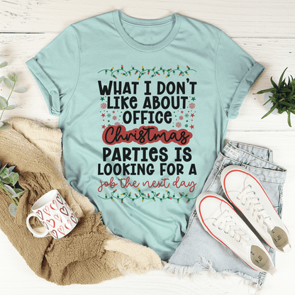 Office Christmas Parties Tee-3