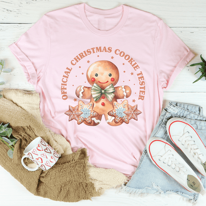 Official Christmas Cookie Tester Tee-1