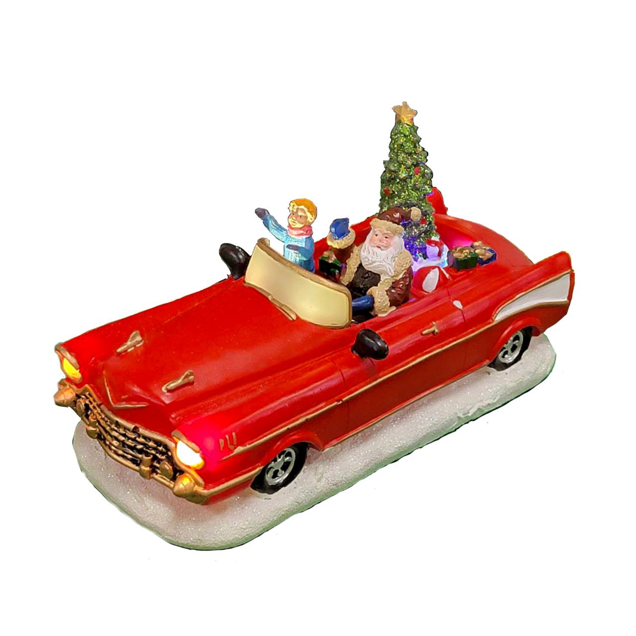 Christmas Car Decoration. Christmas Village F07M3-9-FQ22025-1