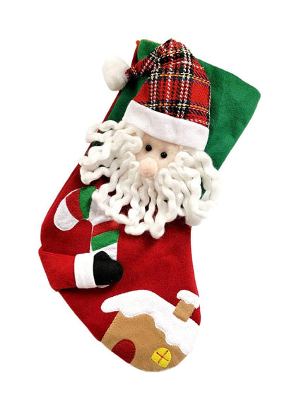 Santa Christmas Sock F07M5-4 Santa-0