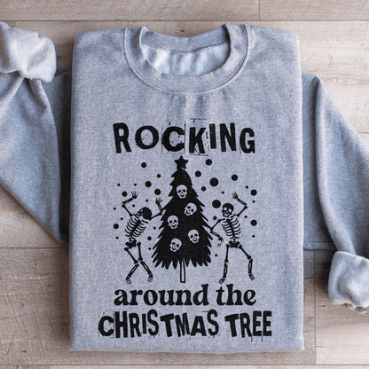 Rocking Around The Christmas Tree Sweatshirt-1