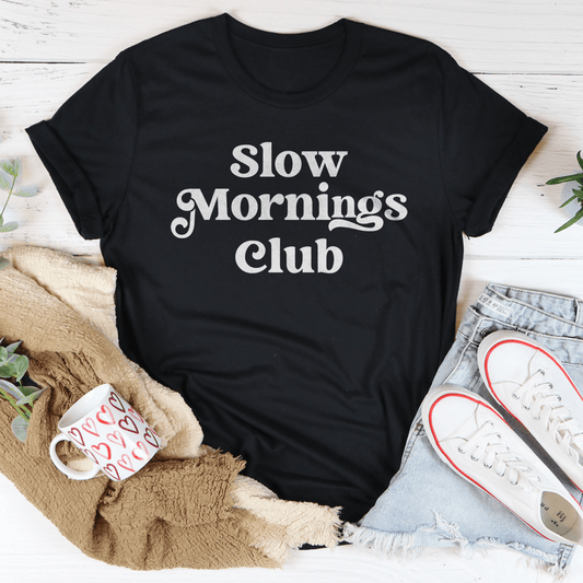 Slow Mornings Club Tee-0