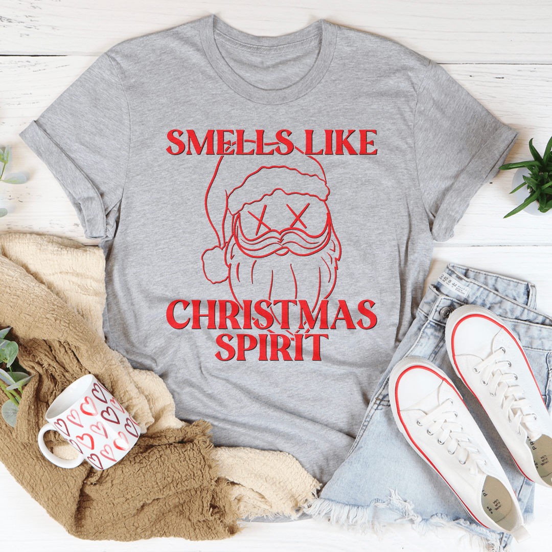 Smells Like Christmas Spirit Tee-3