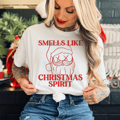 Smells Like Christmas Spirit Tee-0