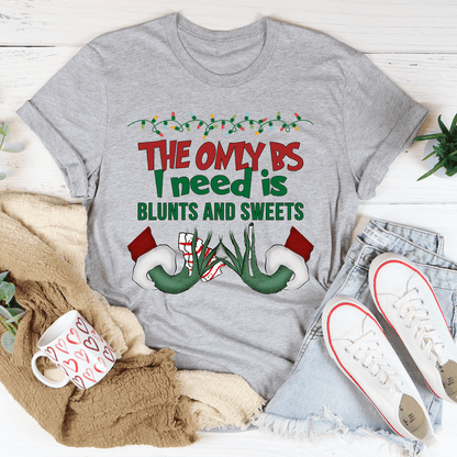 The Only BS I Need Christmas T-Shirt-0