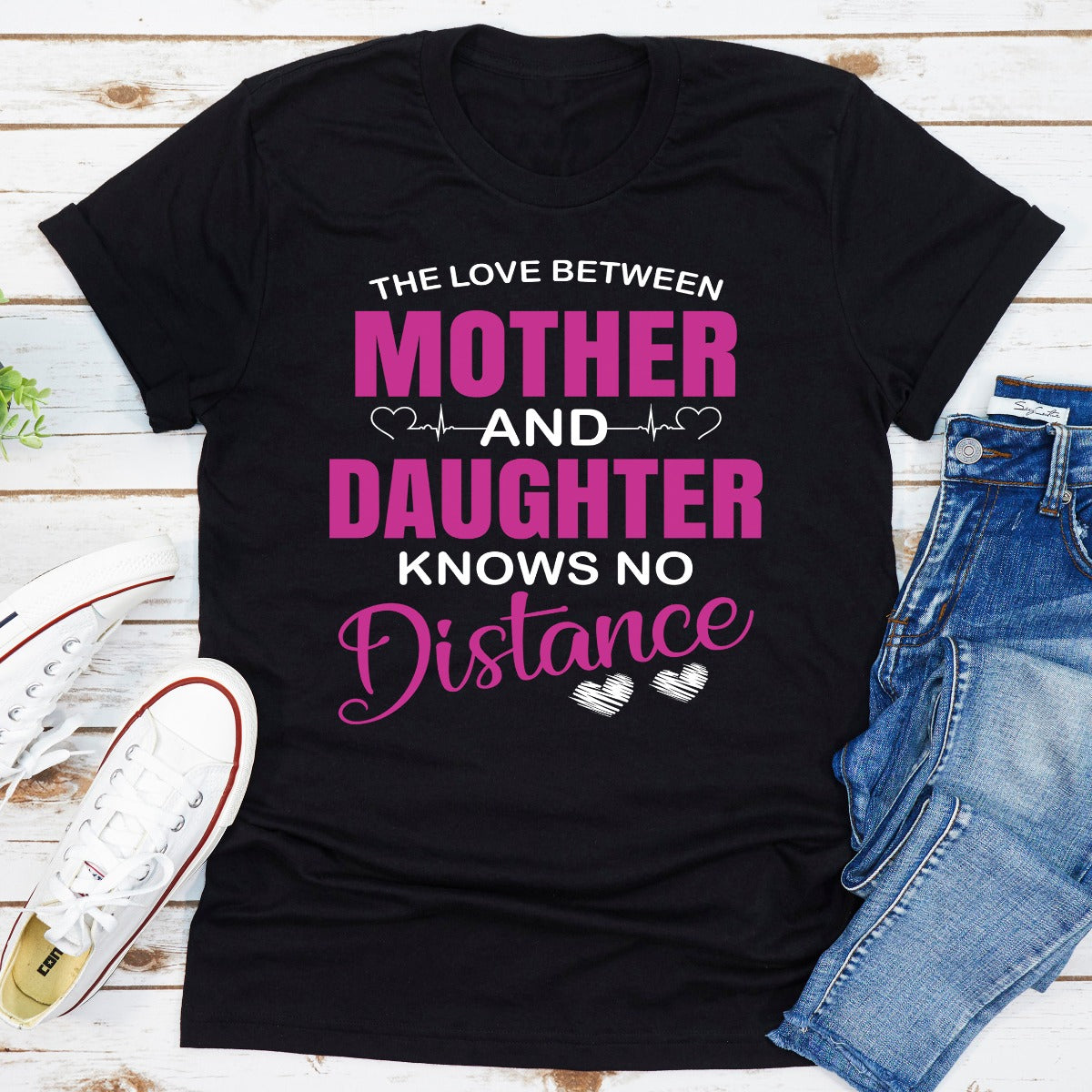 The Love Between Mother & Daughter T-Shirt-4