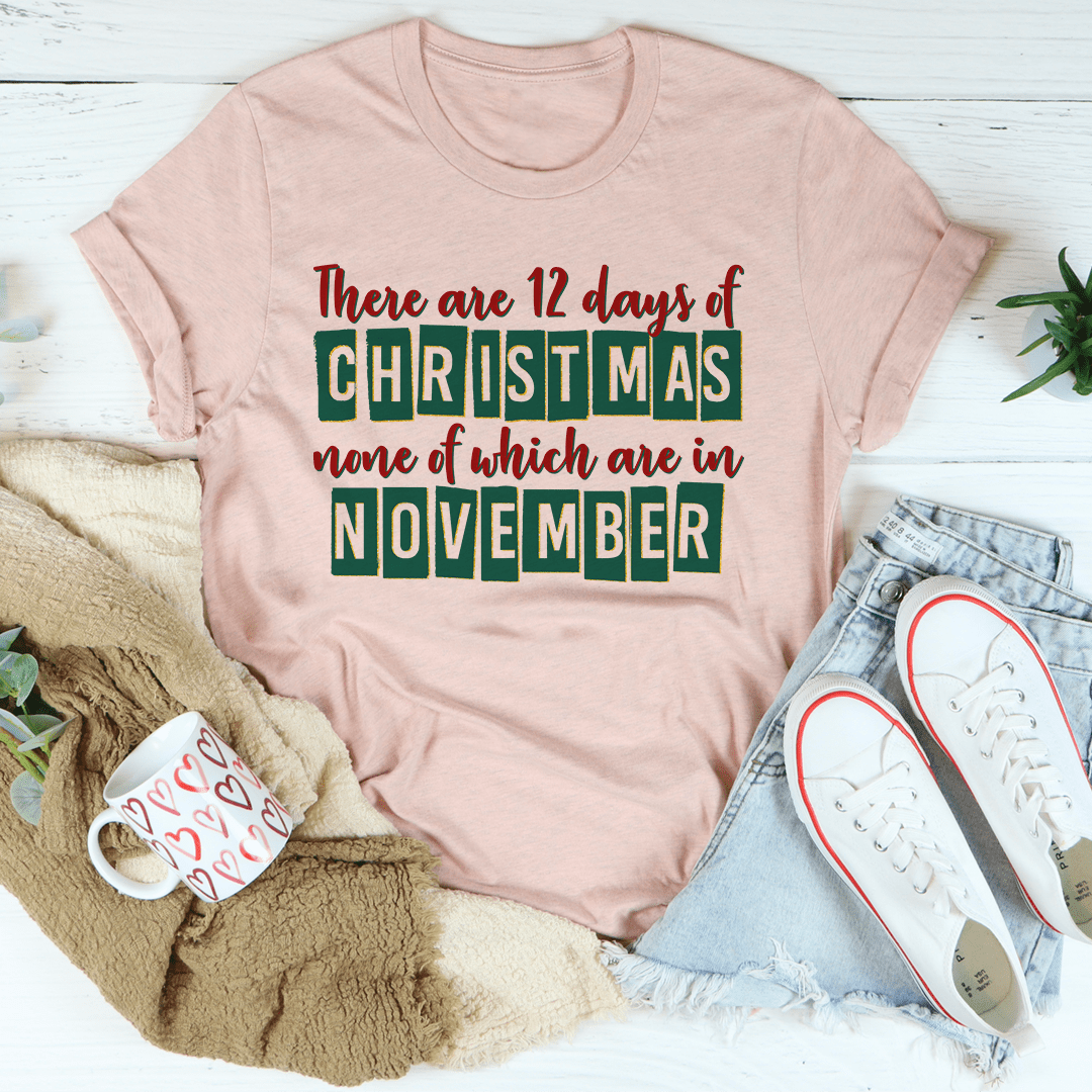 There Are 12 Days Until Christmas Tee-2