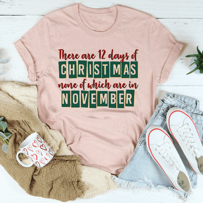 There Are 12 Days Until Christmas Tee-2