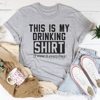 This Is My Drinking Shirt Tee-0