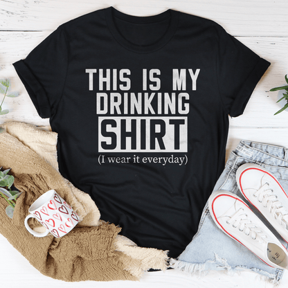 This Is My Drinking Shirt Tee-1
