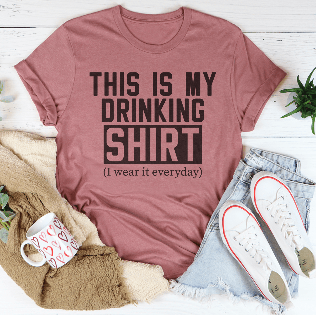 This Is My Drinking Shirt Tee-2
