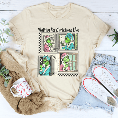 Waiting For Christmas Like Tee-1