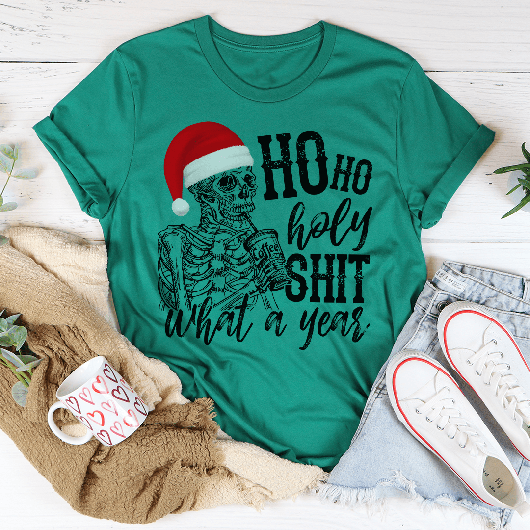 What A Year Christmas Tee-2